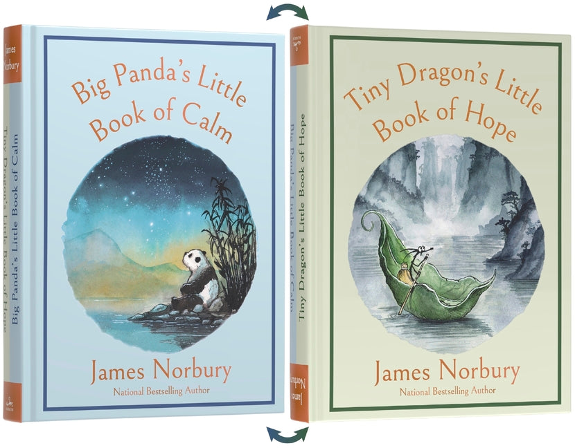Big Panda's Little Book of Calm & Tiny Dragon's Little Book of Hope