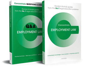 Employment Law Revision Concentrate Pack: Law Revision and Study Guide (Concentrate)