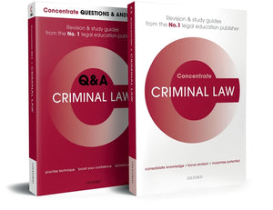 Criminal Law Revision Concentrate Pack (Concentrate)