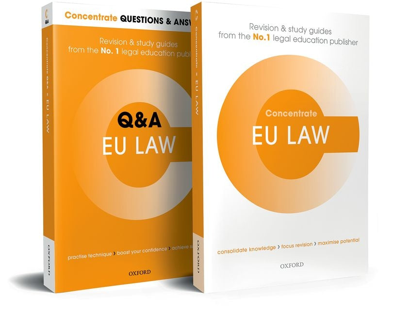 EU Law Revision Concentrate Pack: Law Revision and Study Guide (Concentrate)