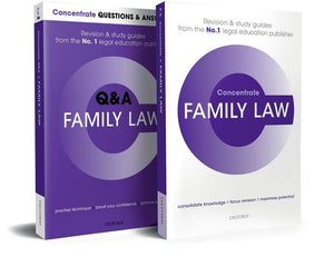 Family Law Revision Concentrate Pack: Law Revision and Study Guide (Concentrate)