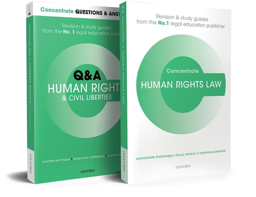 Human Rights and Civil Liberties Revision Concentrate Pack: Law Revision and Study Guide (Concentrate)