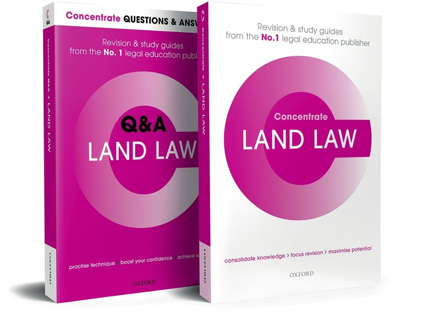 Land Law Revision Concentrate Pack: Law Revision and Study Guide (Concentrate)