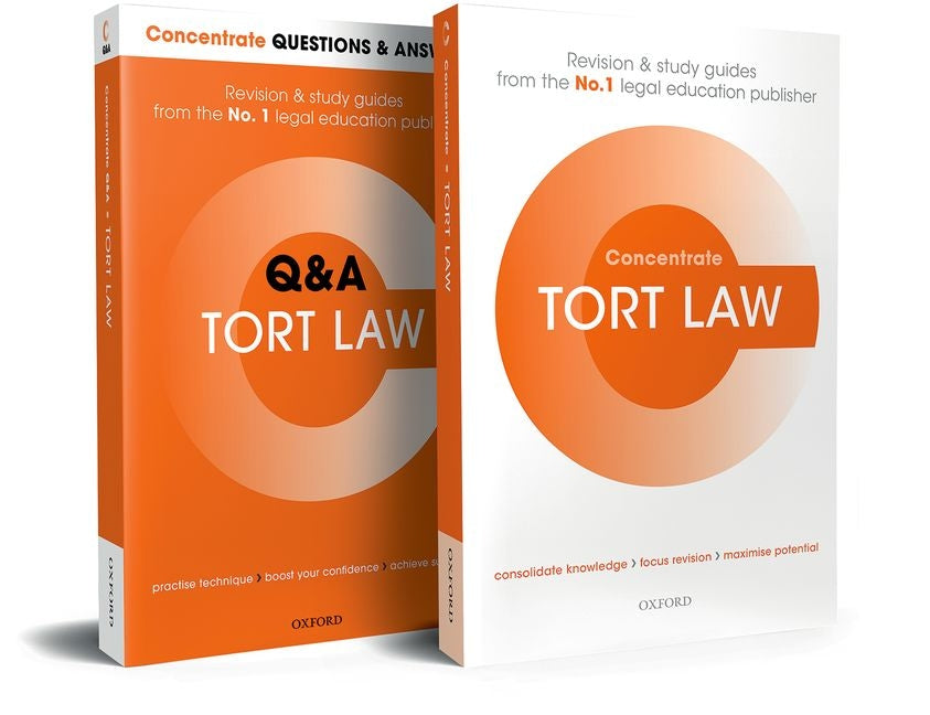Tort Law Revision Concentrate Pack: Law Revision and Study Guide (Concentrate)