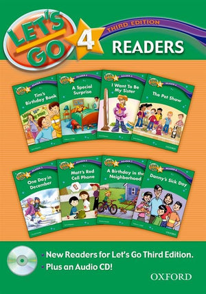 Let's Go 4 Readers Pack [With CD (Audio)] (Let's Go Third Edition) (3RD ed.)