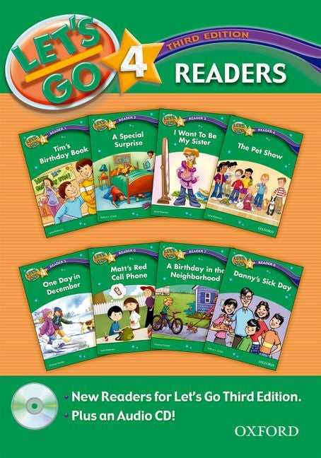 Let's Go 4 Readers Pack [With CD (Audio)] (Let's Go Third Edition) (3RD ed.)