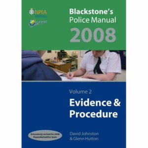 Blackstone's Police Manuals 2008: Four Volume Set (Revised) (Blackstone's Police Manuals) (10TH ed.)