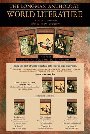 The Longman Anthology of World Literature, Volume I (A, B, C): The Ancient World, the Medieval Era, and the Early Modern Period (Revised) (2ND ed.)