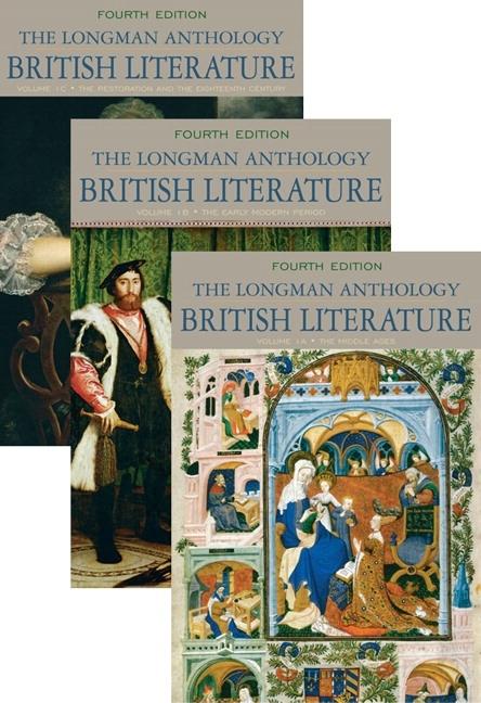 Longman Anthology of British Literature, The, Volumes 1a, 1b, and 1c (4TH ed.)