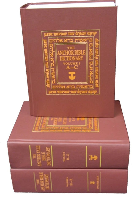 The Anchor Bible Dictionary 6-Volume Prepack: (Contains One Copy of Each Volume) (Anchor Yale Bible Dictionary)