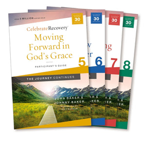 Celebrate Recovery: The Journey Continues Participant's Guide Set Volumes 5-8: A Recovery Program Based on Eight Principles from the Beatitudes (Celebrate Recovery)