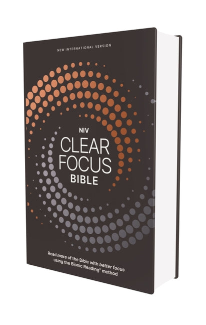 Niv, Clear Focus Bible, Hardcover, Charcoal/Copper: Read More of the Bible with Better Focus Using the Bionic Reading Method (Clear Focus)