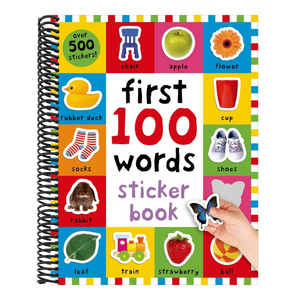 First 100 Stickers: Words: Over 500 Stickers
