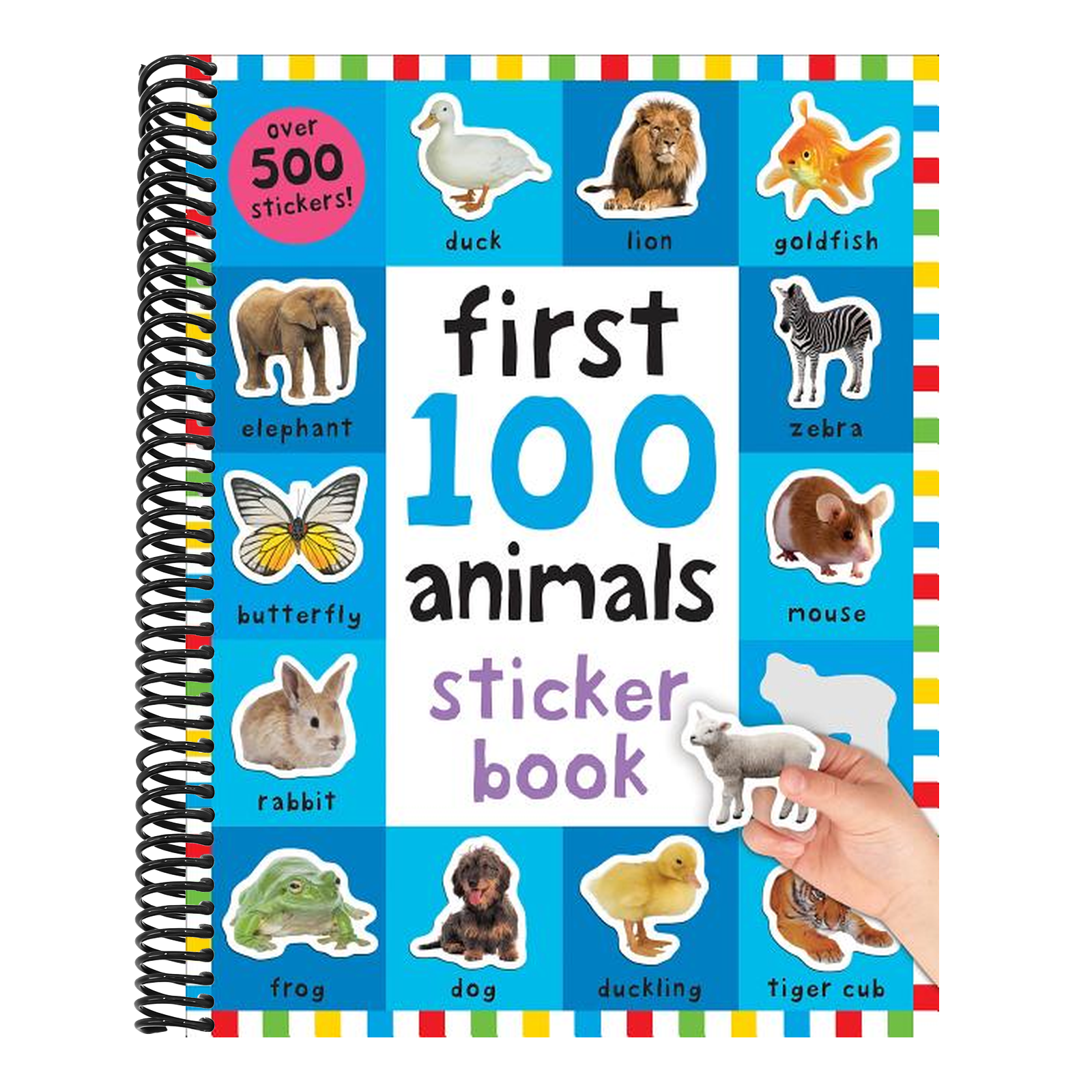 First 100 Stickers: Animals: Over 500 Stickers