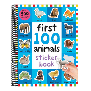 First 100 Stickers: Animals: Over 500 Stickers