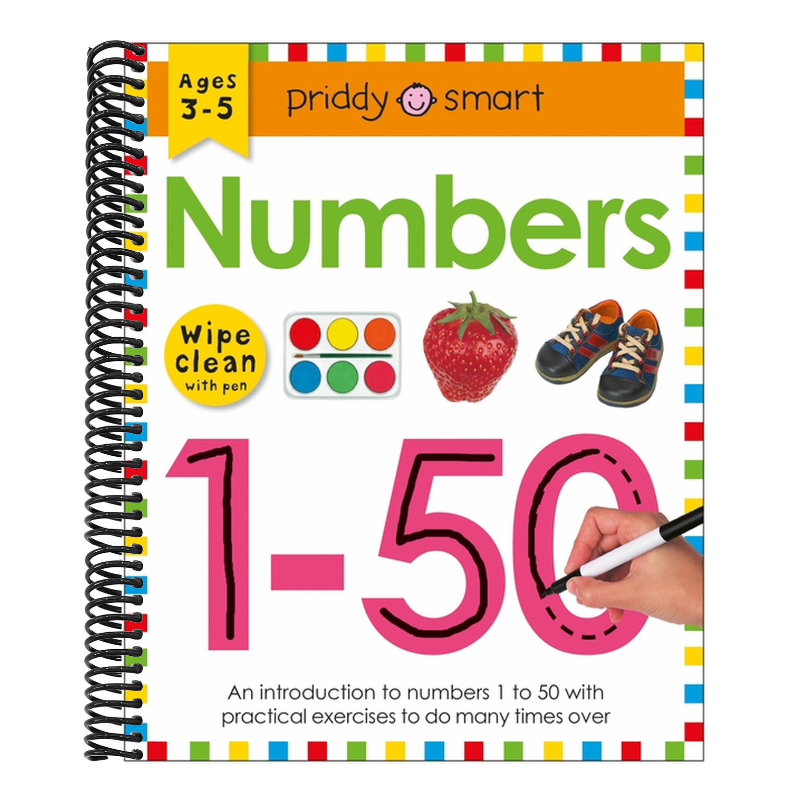 Wipe Clean Workbook: Numbers 1-50: Ages 3-5; Wipe-Clean with Pen