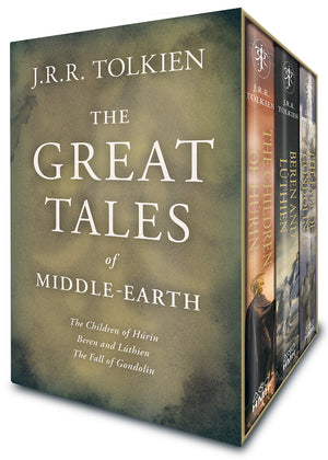 The Great Tales of Middle-Earth Box Set: The Children of Húrin, Beren and Lúthien, and the Fall of Gondolin
