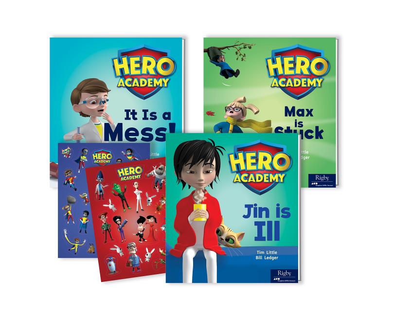 Parent Pack Grade K [With Sticker(s)] (Hero Academy #3)