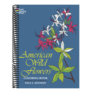 American Wild Flowers Coloring Book
