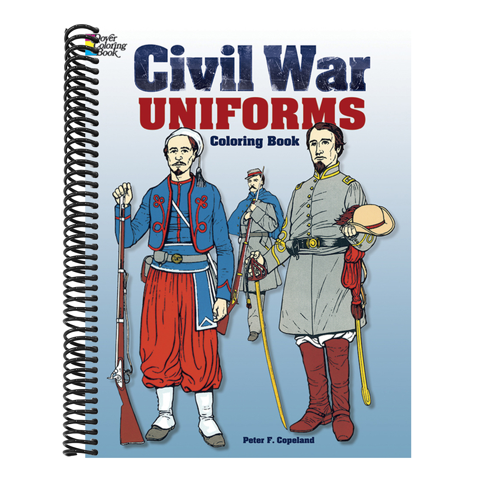 Civil War Uniforms Coloring Book