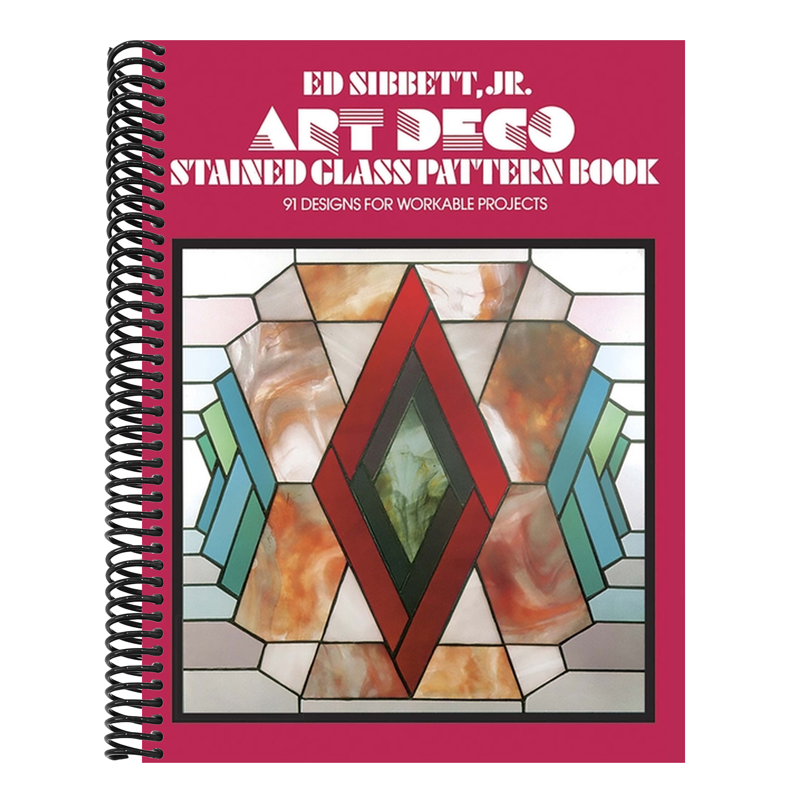 Art Deco Stained Glass Pattern Book