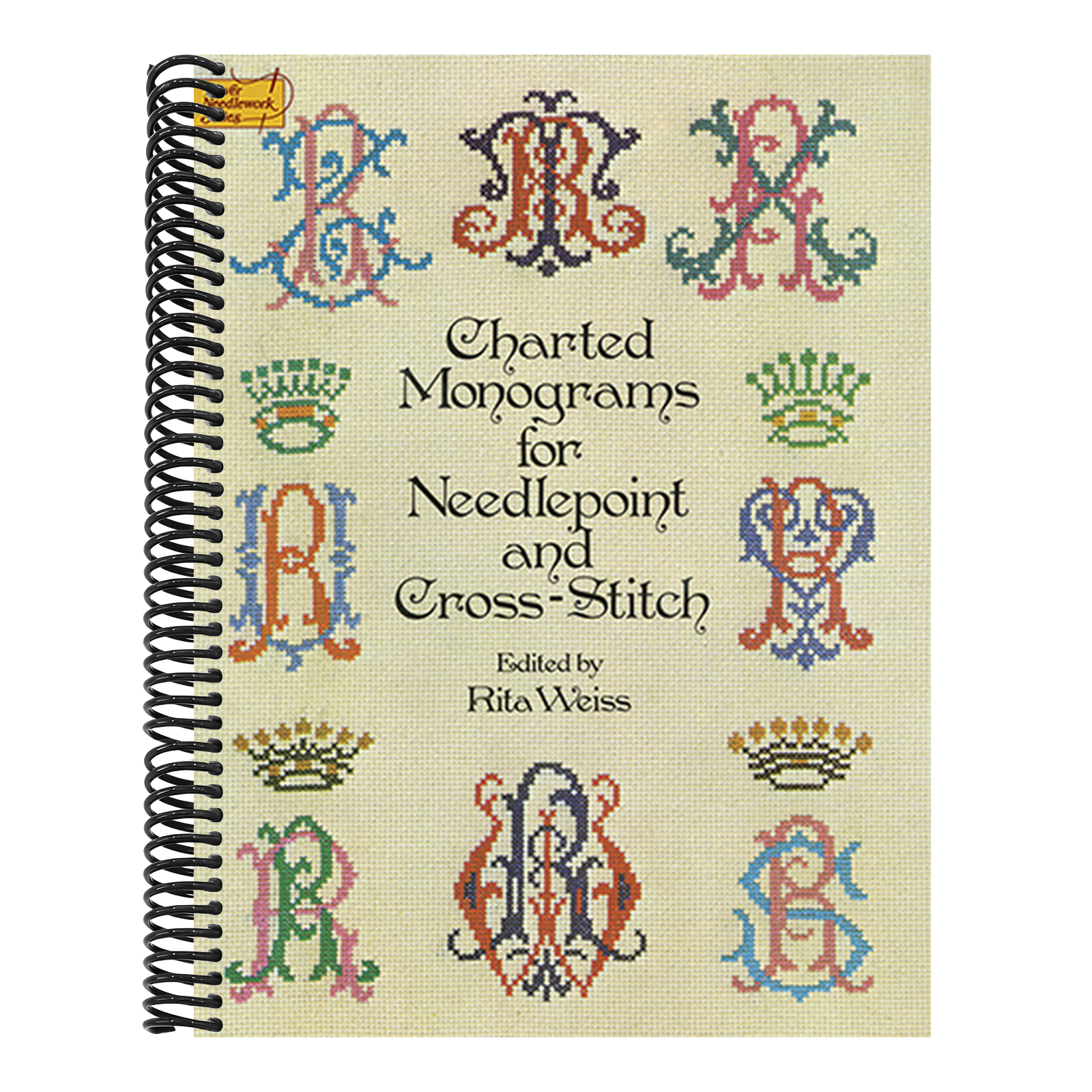 Charted Monograms for Needlepoint and Cross-Stitch