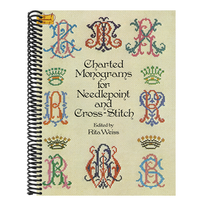 Charted Monograms for Needlepoint and Cross-Stitch
