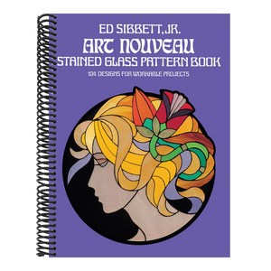Art Nouveau Stained Glass Pattern Book