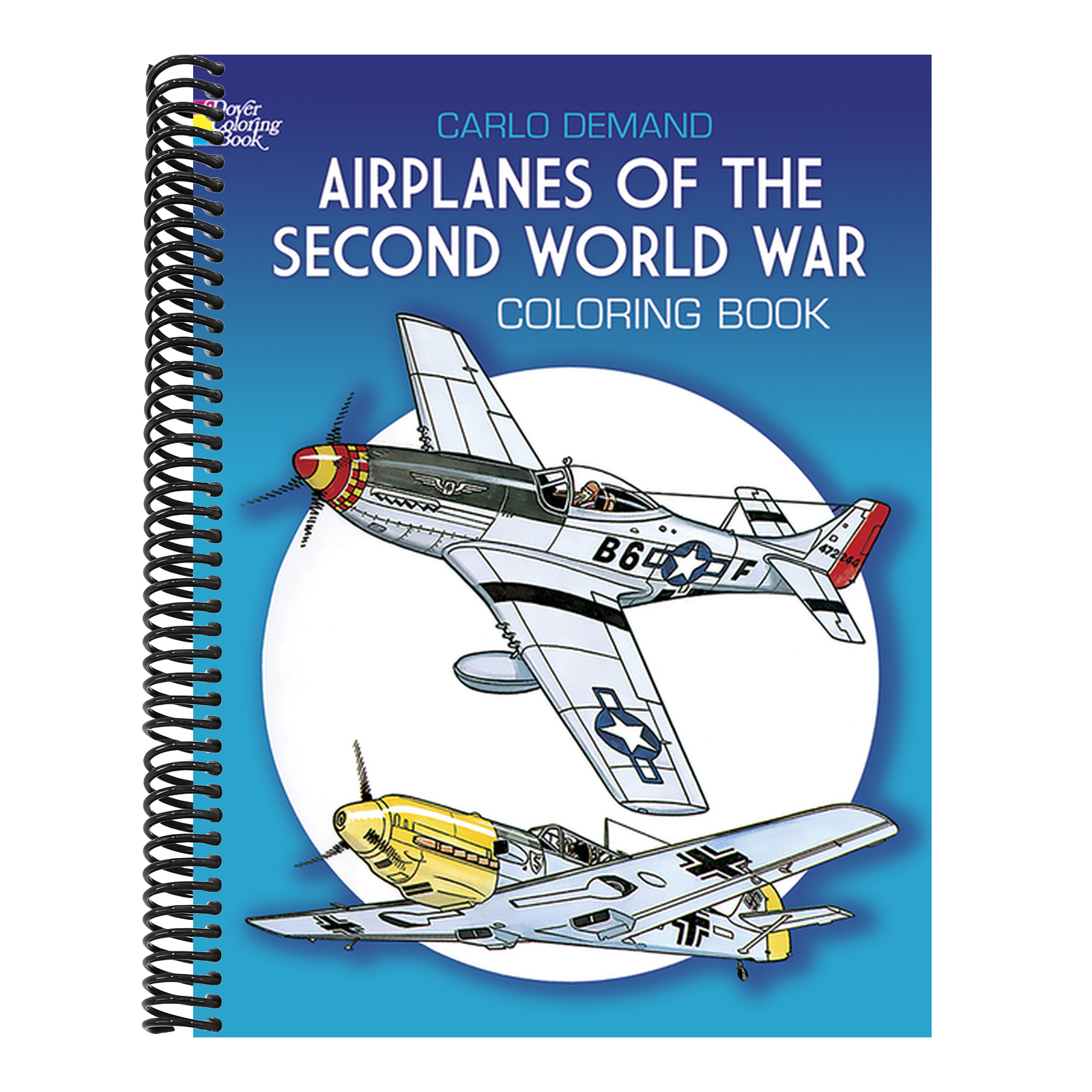 Airplanes of the Second World War Coloring Book