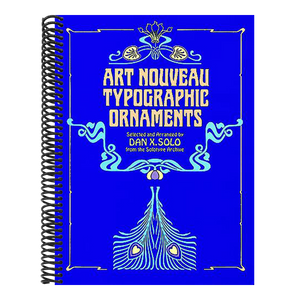 Art Nouveau Typographic Ornaments