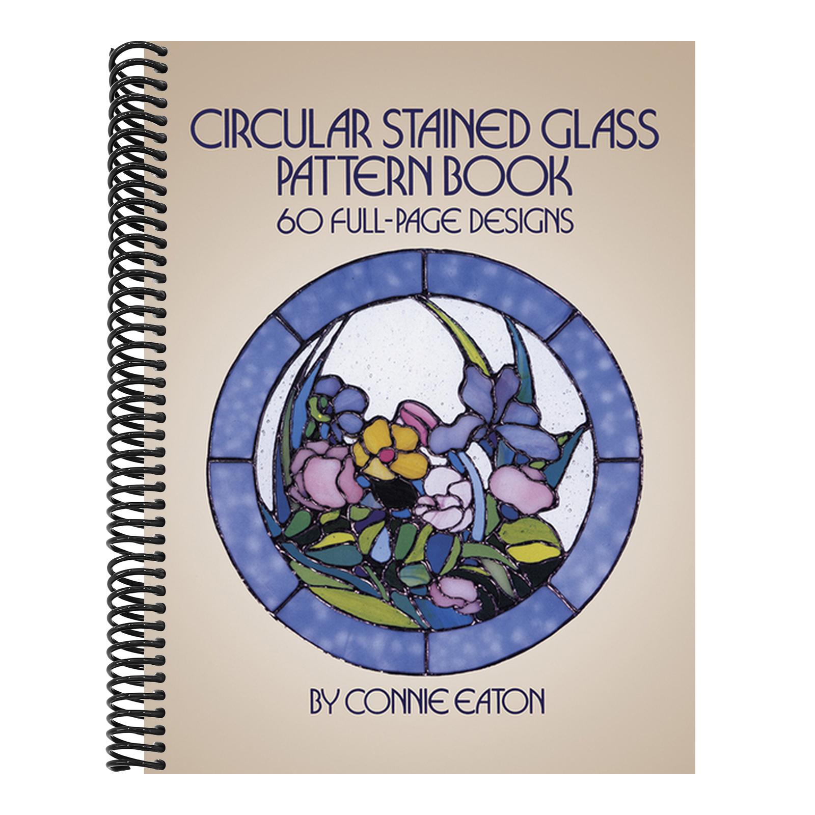 Circular Stained Glass Pattern Book: 60 Full-Page Designs