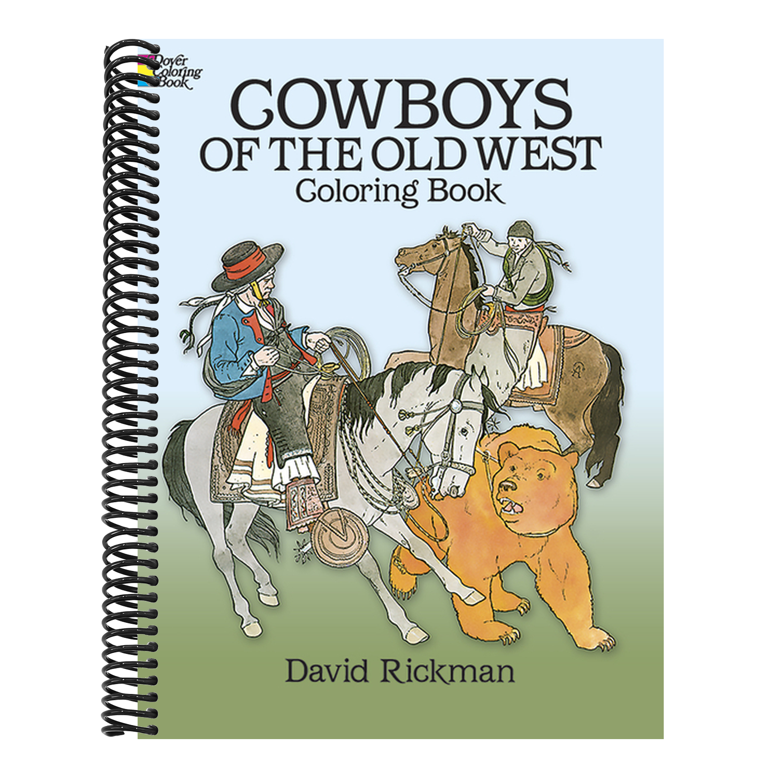 Cowboys of the Old West Coloring Book