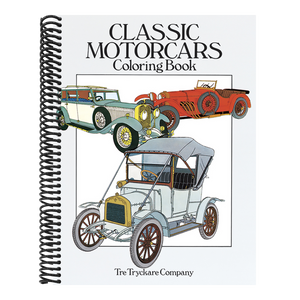 Classic Motorcars Coloring Book