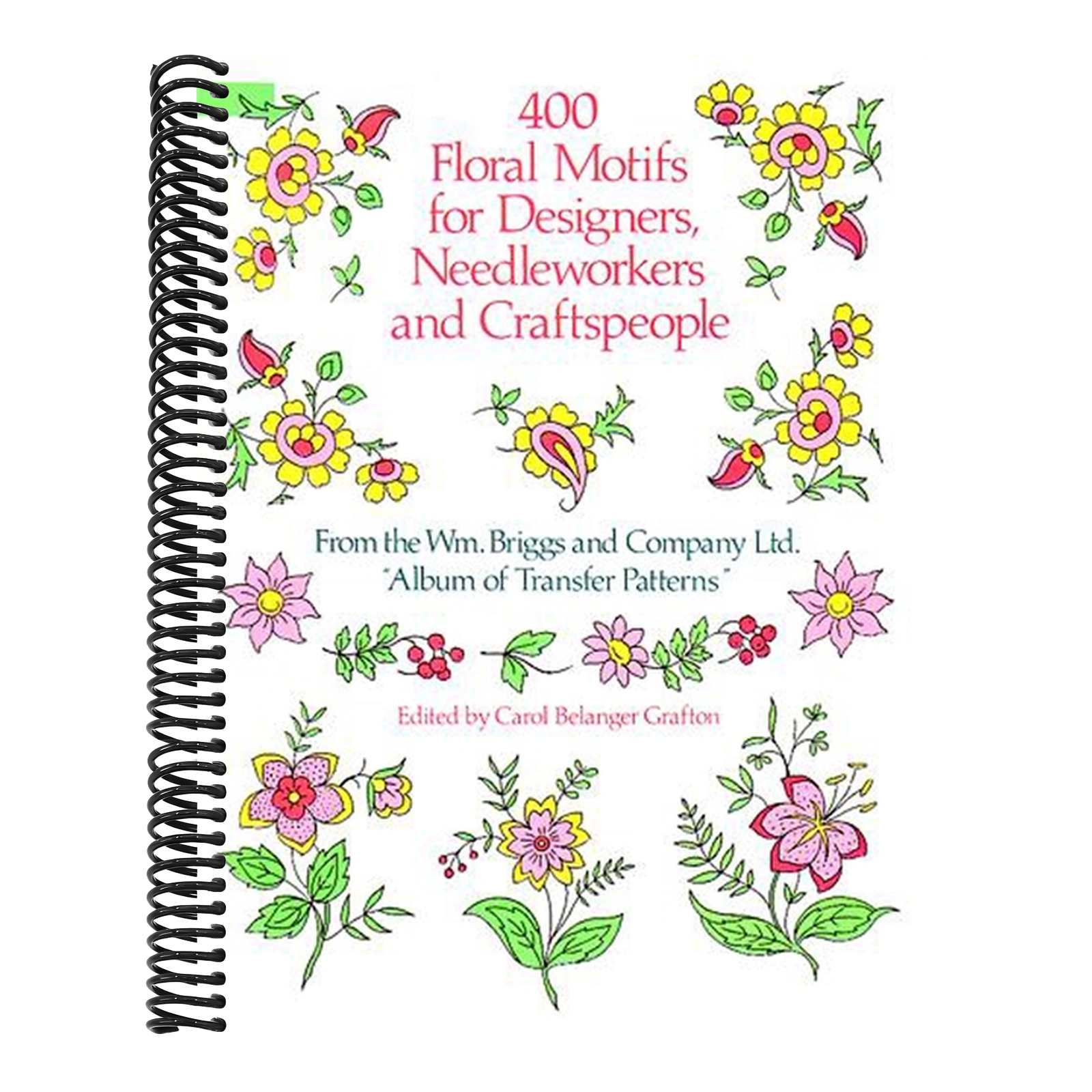 400 Floral Motifs for Designers, Needleworkers and Craftspeople