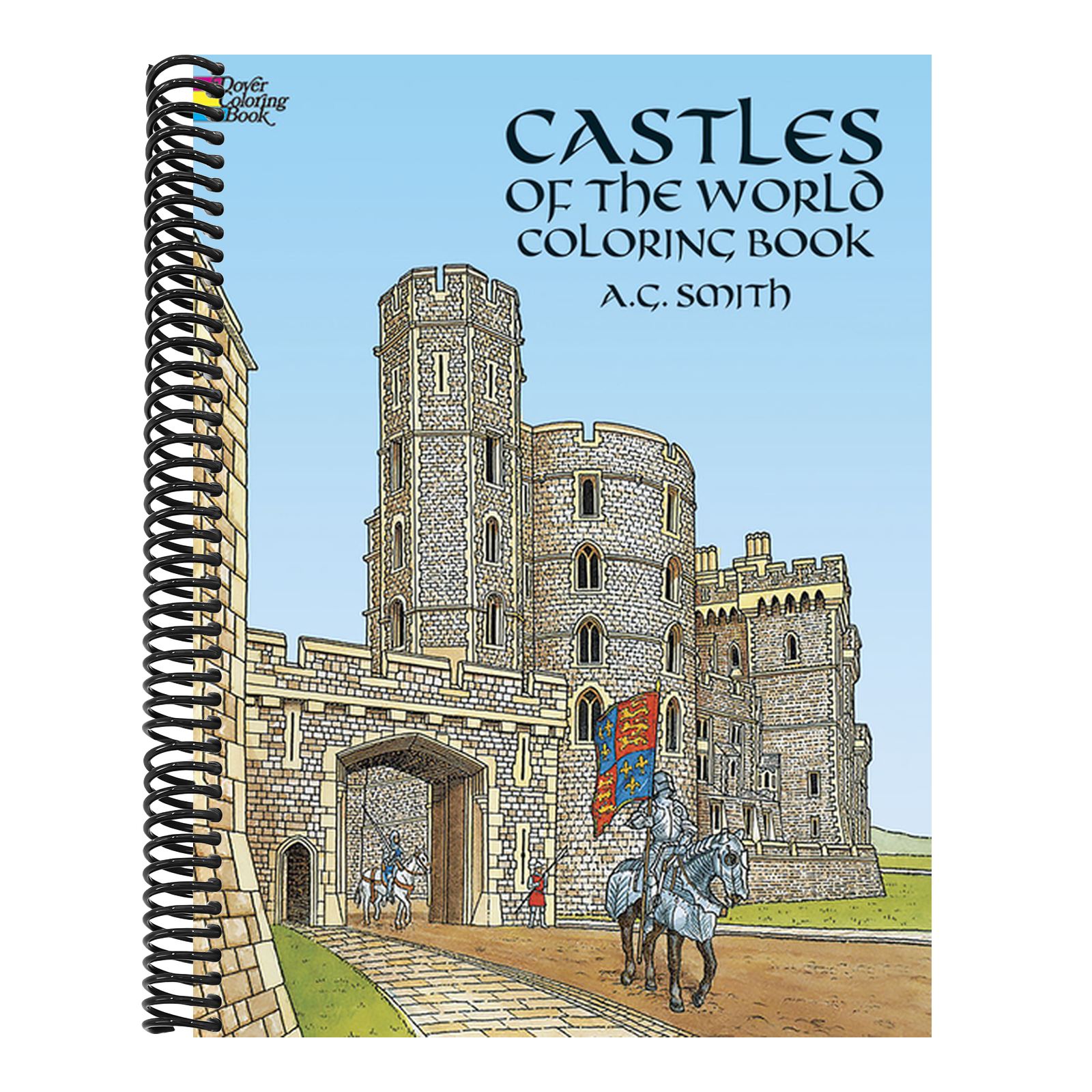 Castles of the World Coloring Book