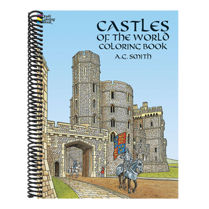 Castles of the World Coloring Book