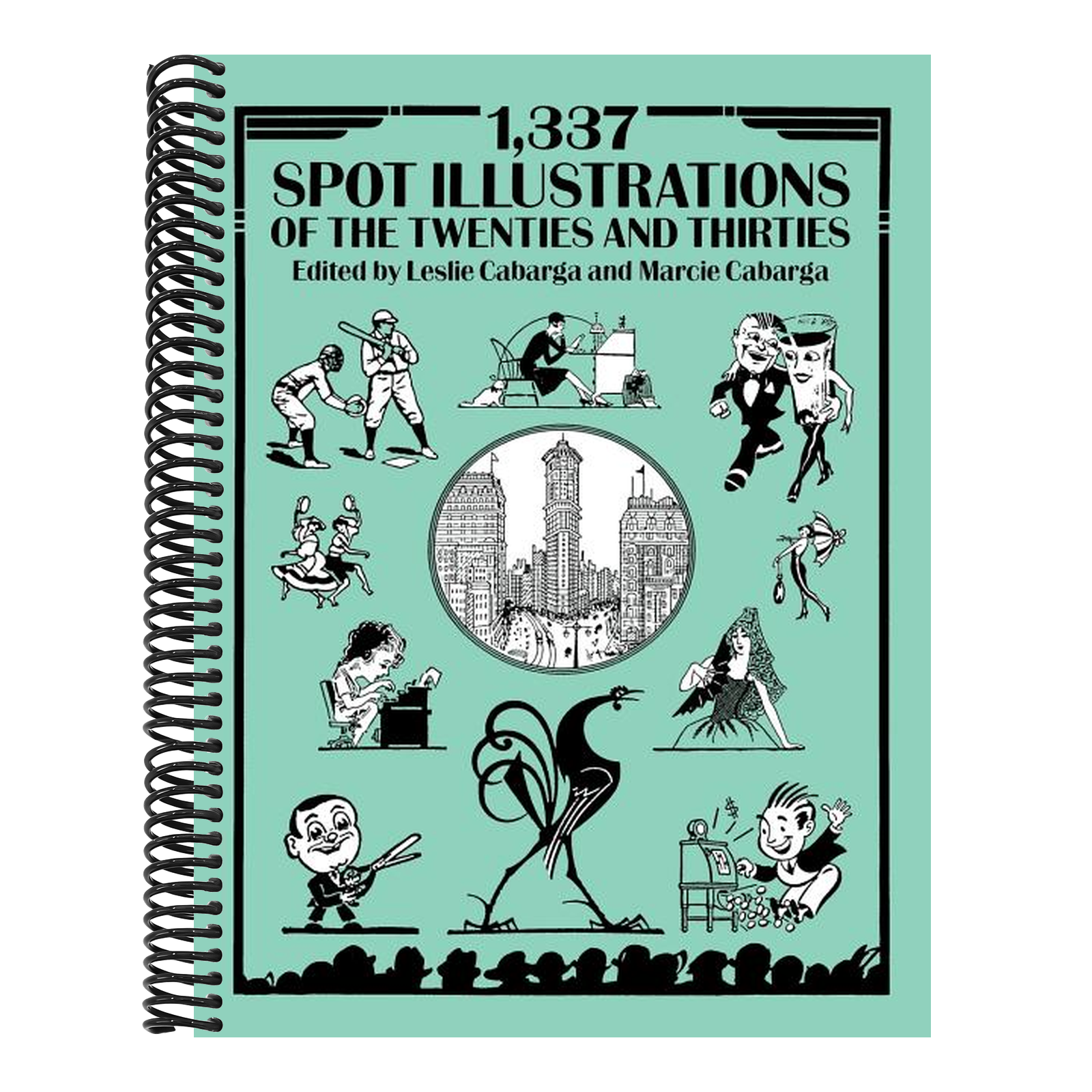 1,337 Spot Illustrations of the Twenties and Thirties