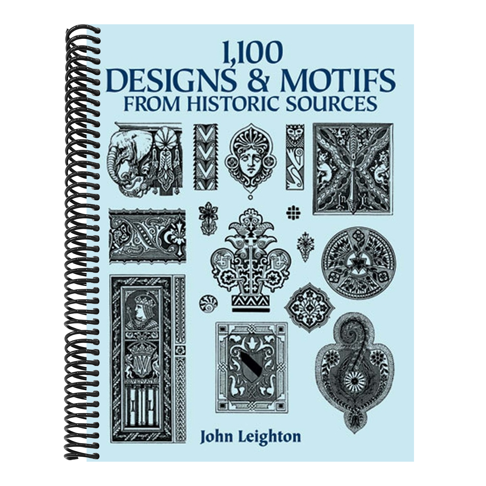 1,100 Designs and Motifs from Historic Sources