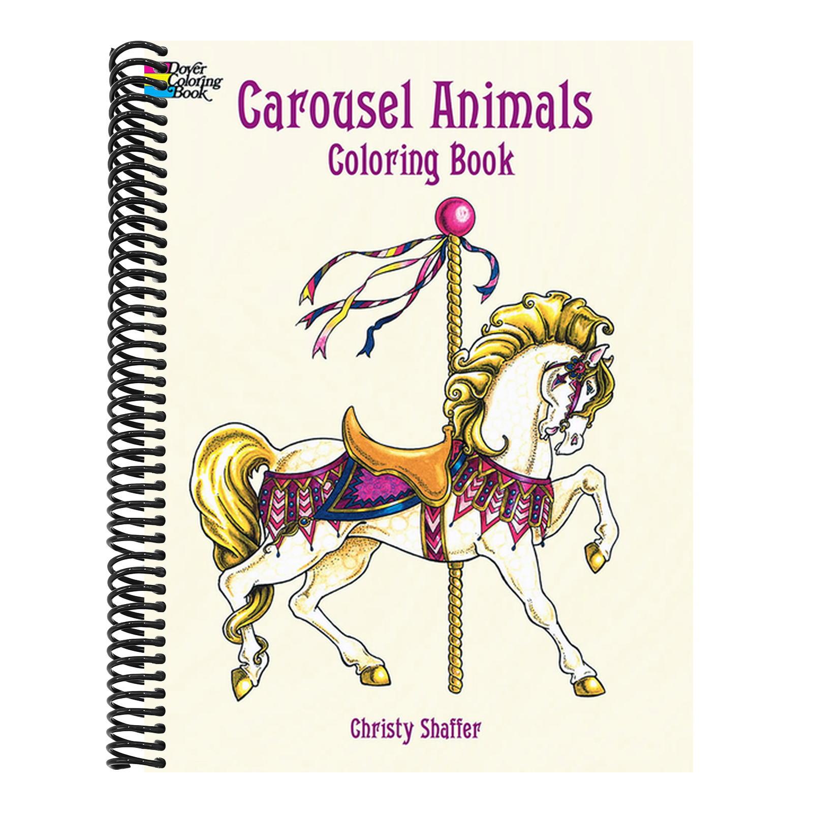Carousel Animals Coloring Book