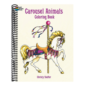 Carousel Animals Coloring Book