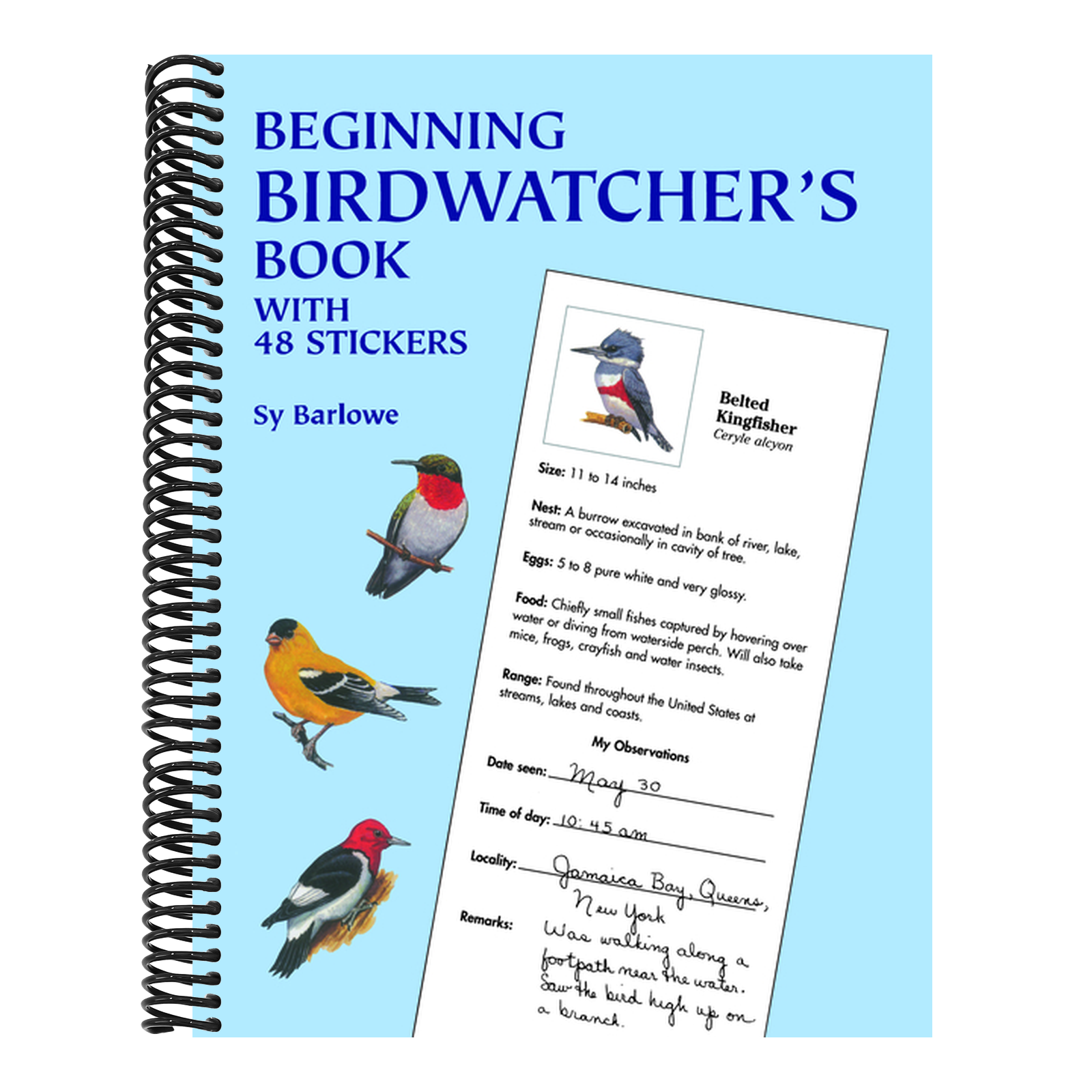 Beginning Birdwatcher's Book: With 48 Stickers [With 48]