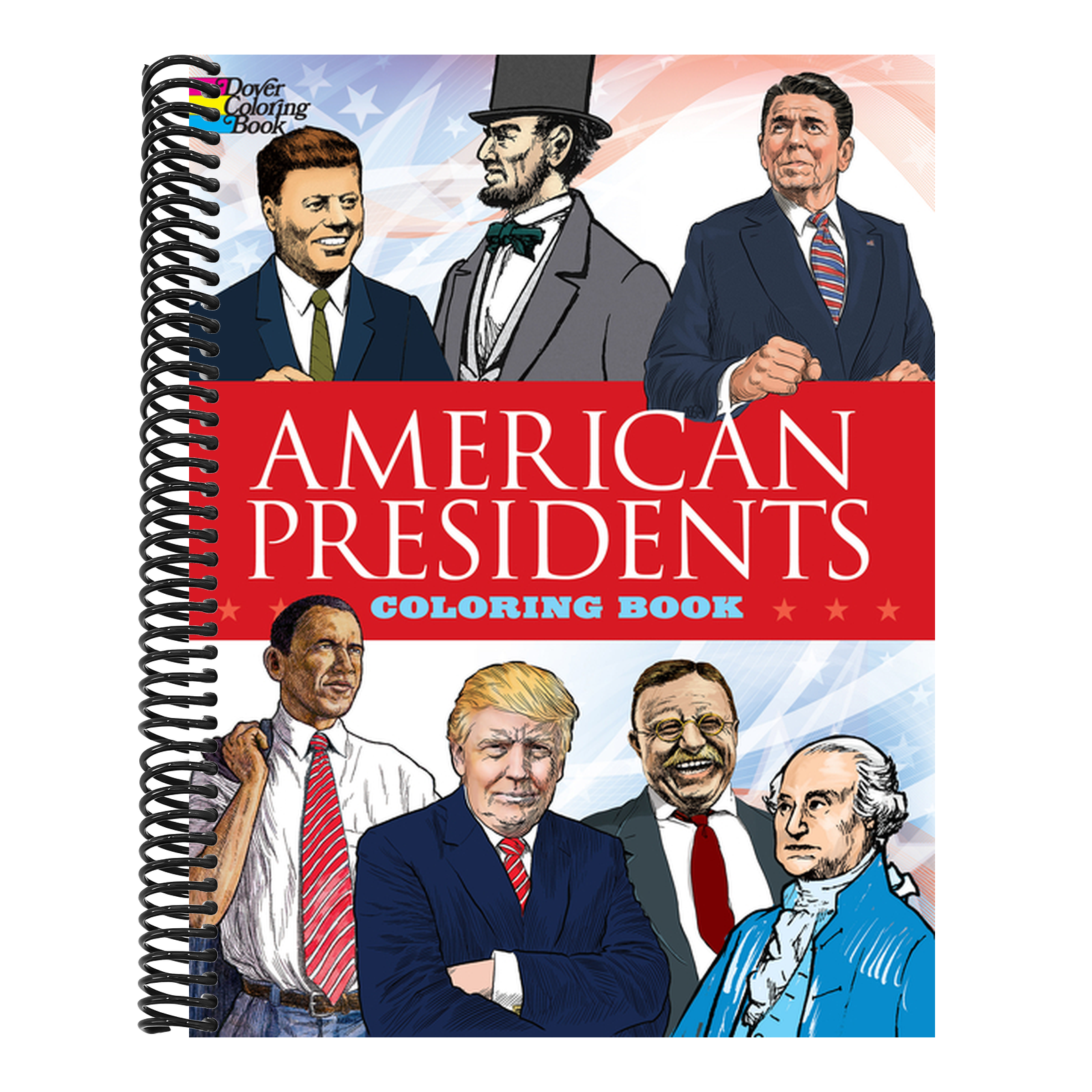 American Presidents Coloring Book