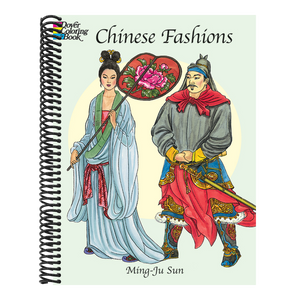 Chinese Fashions Coloring Book