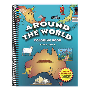 Around the World Coloring Book