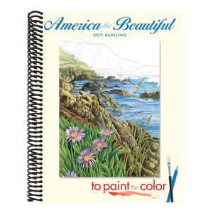 America the Beautiful to Paint or Color