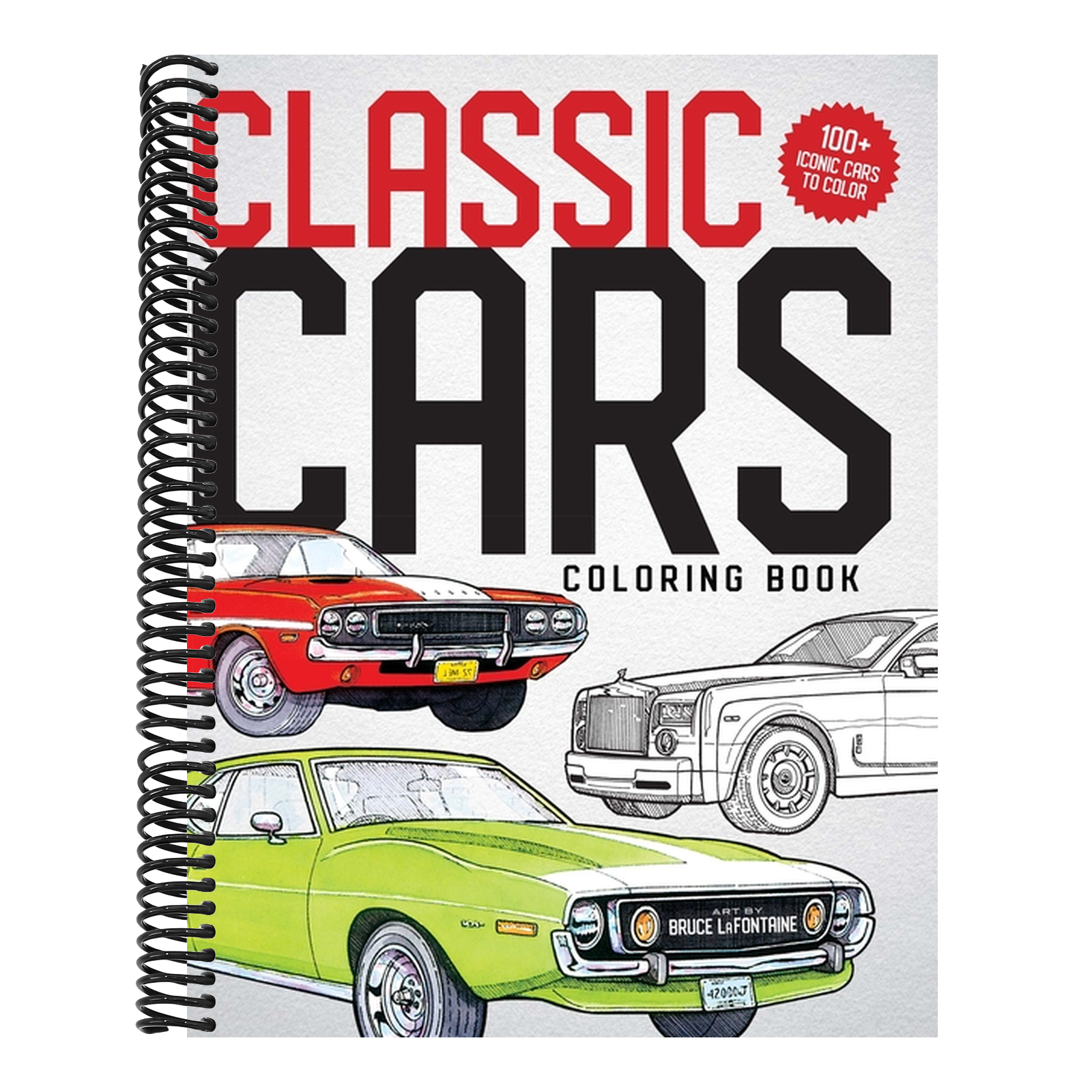 Classic Cars Coloring Book