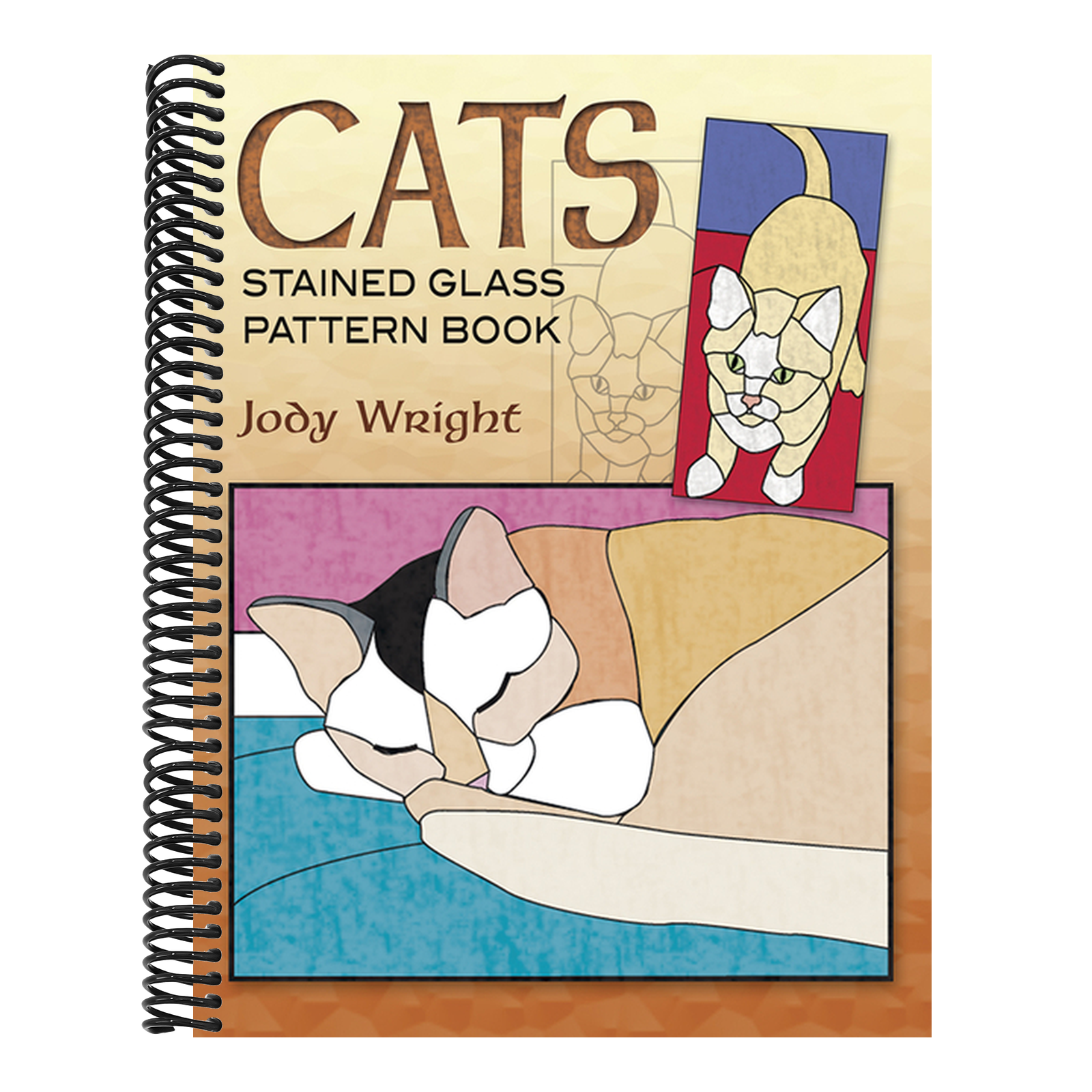 Cats Stained Glass Pattern Book