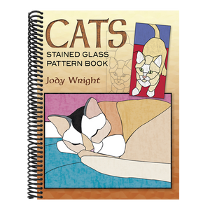 Cats Stained Glass Pattern Book