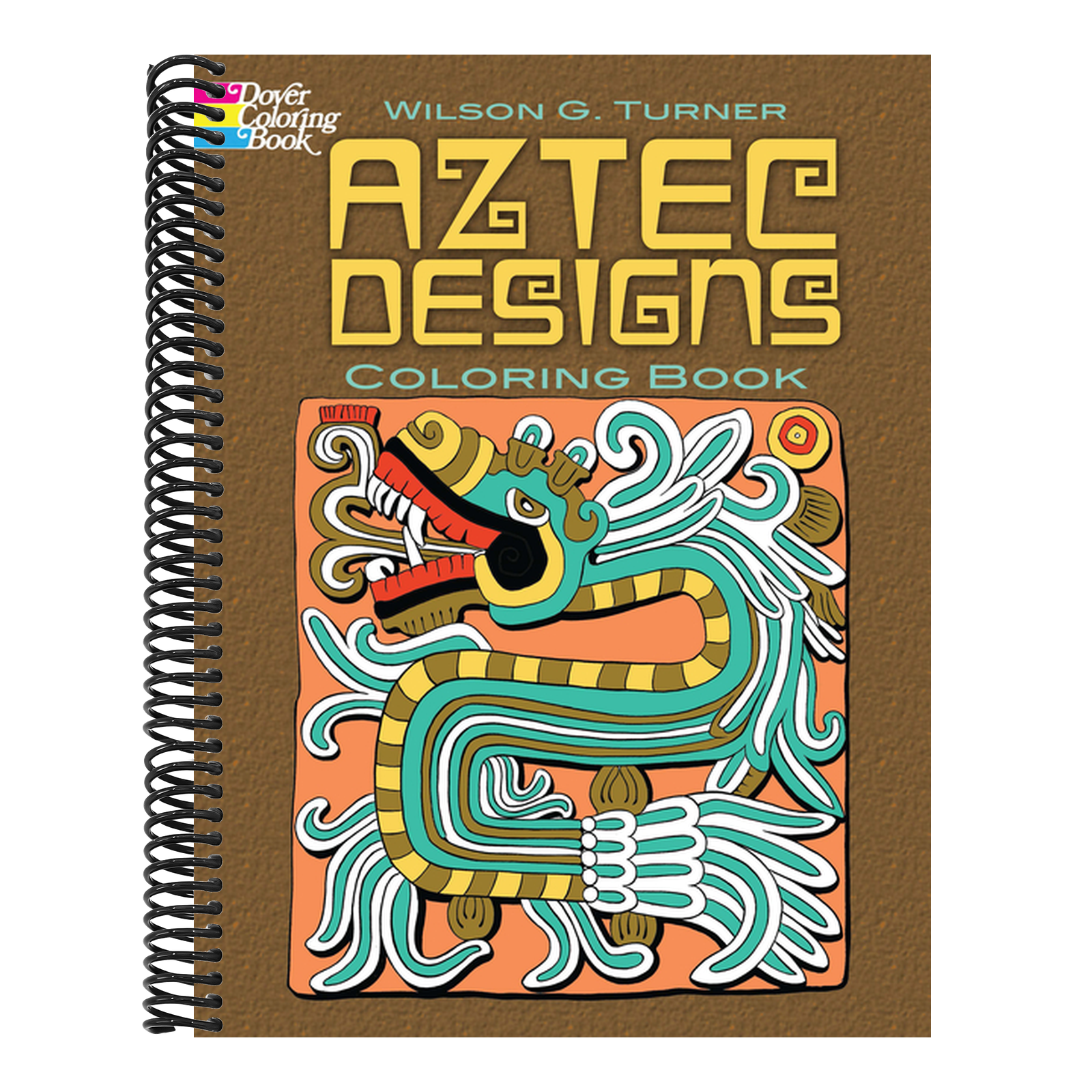 Aztec Designs Coloring Book (Green)