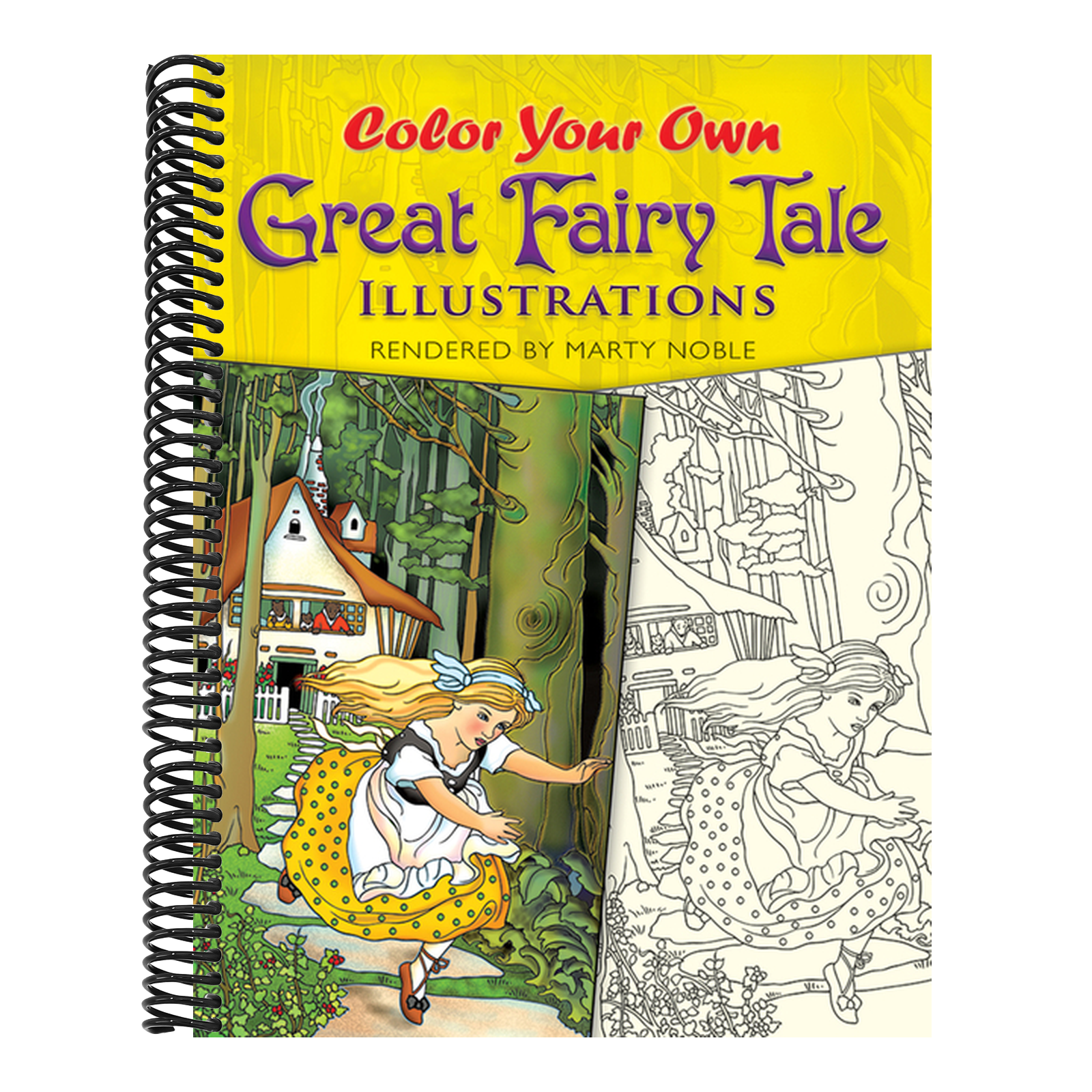 Color Your Own Great Fairy Tale Illustrations (Green)